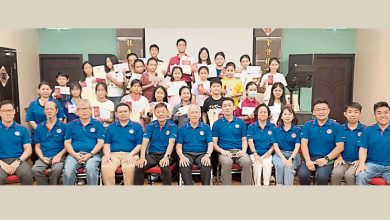 Photo of 吉中福建会馆颁奖励金 惠38学生11人华文特优
