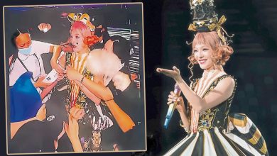 Photo of 张韶涵唱一半倒下 急吸氧救命
