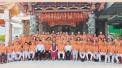 Photo of 槟三江庙第16届理事改选 骆秋隆蝉联主席