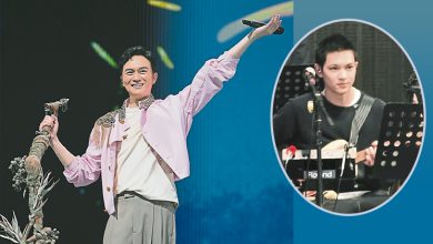 Photo of 张智霖广州演唱会 19岁儿担任吉他手