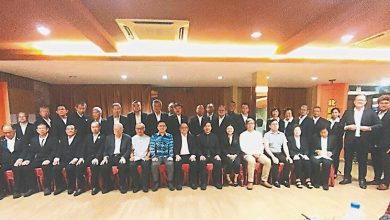 Photo of 【北霹雳华堂理事就职】黄家和:续争取资源 政府拨款建设回馈人民