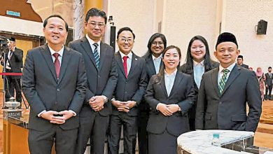 Photo of 柔56州议员宣誓 执政阵营48席