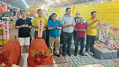 Photo of 马口紫康阁盂兰法会 福品竞标逾2万