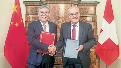 Photo of 与中完成自贸升级谈判 99.8%瑞士商品将免关税
