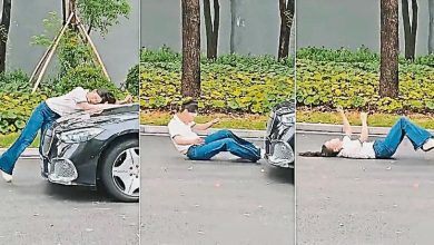 Photo of 短剧车祸戏竟然是真撞 女演员被车撞飞腿擦伤