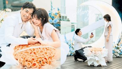 Photo of 郭晓东123朵玫瑰求婚成功
