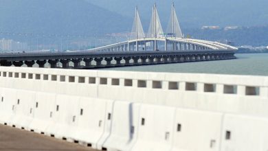 Photo of 槟二桥槟岛往威省方向路段  8月8日暂关7小时