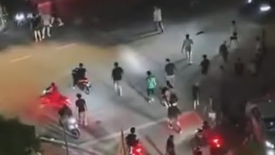 Photo of 华小前持械斗殴 13男被捕