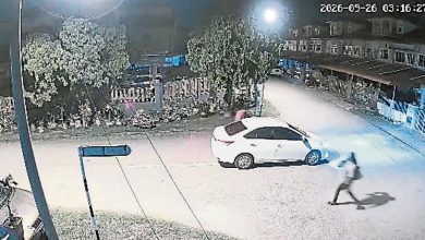 Photo of 先抢劫路人 后破门行窃 白车匪徒疑同批人