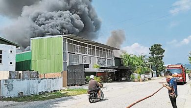 Photo of 巴占轻工业区数厂火灾