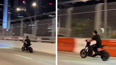 Photo of 青年骑改装电动车  深夜大道狂飙遭网斥：目无法纪