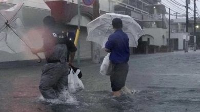 Photo of 台风“杜鹃”袭日本 暴雨引发山体滑坡2死4失踪