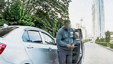 Photo of 用交通锥犯案 砸车镜男罚5000元
