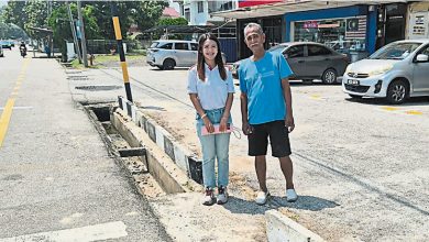Photo of 甲怡力部分沟渠逾50年 渐变形阻塞影响排水