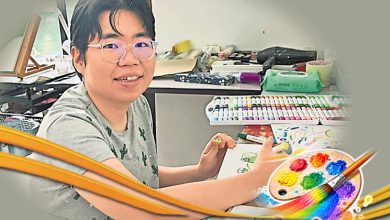 Photo of 12岁与癫痫同行 官玥志画出生命彩虹