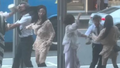 Photo of 网购付款谈不拢!3女街头围攻男司机