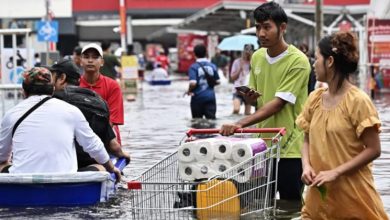 Photo of 洪灾冲击泰国！26府淹水8死 部分地区放假2天
