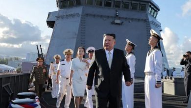Photo of 新驱逐舰姜健号成军 金正恩宣布纳入核反击