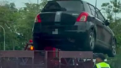Photo of MBPP出招对付违停车 拖不了? 直接吊起!