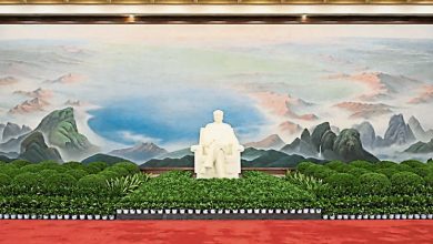 Photo of 毛泽东逝世50週年 纪念堂巨幅壁画更新