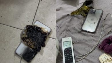 Photo of 凌晨3时手机突爆炸 烧穿床垫