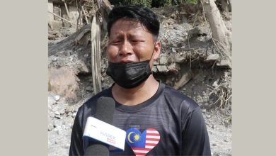 Photo of 尼泊尔山洪爆发致妻女失踪后    大马工作夫急返国只见到幼女