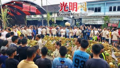 Photo of 高渊港口“兴港门”中元节热闹登场 大人小孩“抢孤”满载而归