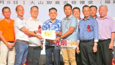 Photo of 【大山脚蔗芭石灵宫中元宴】借网络平台宣扬传统文化 罗竣传：盼年轻人参与传承