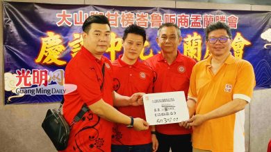 Photo of 【大山脚甘榜峇鲁贩商中元宴】胡奕淳：中元普渡列槟非遗 文化需新一代薪火相传
