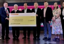 Photo of 北海韩江校友会庆50周年 筹募活动基金助学子
