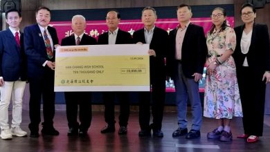 Photo of 北海韩江校友会庆50周年 筹募活动基金助学子