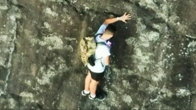 Photo of 【视频】徒手攀山卡79公尺峭壁 男子求救“别上新闻”反暴红