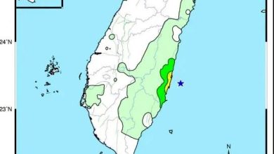 Photo of 台湾东部海域4.5级地震 花东等7县市有感