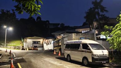 Photo of 【纳吉居家服刑】纳吉住家外设流动警局 近10警察驻守