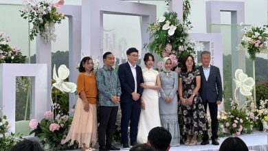 Photo of 柔行政议员李廷汉携手新娘江美仪步入婚姻殿堂，喜获柔大臣、马华总会长魏家祥等祝贺