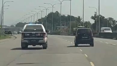 Photo of 拒绝JPJ停车检查后逃逸 黑色Viva遭扣押