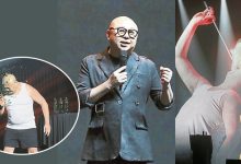 Photo of 林盛斌栋笃笑谈拼搏 表演玻璃瓶敲头吞火