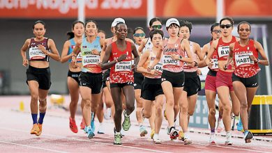 Photo of 田径男女马拉松 日本巴林分摘金