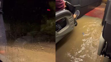 Photo of 水淹车厢! 巴士涉水过关 引发乘客惊恐