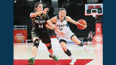 Photo of 66分惨败韩国 马女篮出师不利