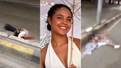 Photo of 疑高速骑摩托撞电杆 22岁女网红被 “腰斩”亡