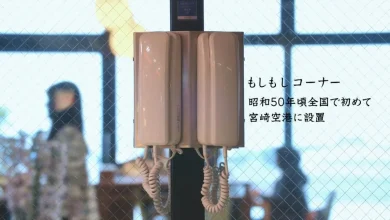 Photo of 隔着玻璃用电话听筒道别  日机场送别电话40年不变