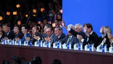 Photo of 【安华访沪杭】世界技能大赛开幕  安华观礼为大马选手打气