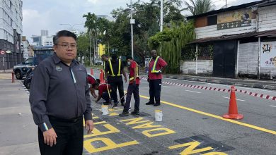 Photo of 槟岛市厅设旅巴上下客格 严禁长时间候客