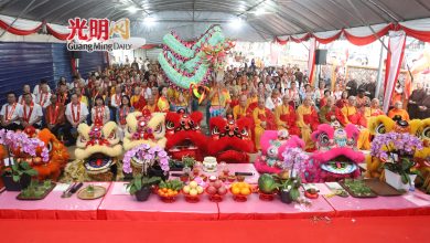 Photo of 马佛总15层大楼动土 日恆长老:为佛教新时代奠基