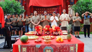 Photo of 【神马庙开镜仪式】现身槟城拍贺岁片 陈冠希黄秋生再续戏缘