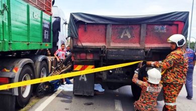 Photo of 骑摩多载14岁友人 12岁男童卷罗里后轮亡