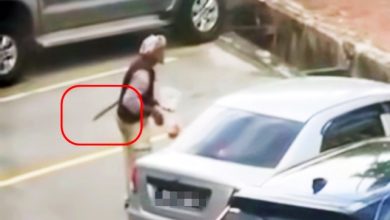 Photo of 持刀索钱不遂向车主叫嚣 警捕44岁男子助查