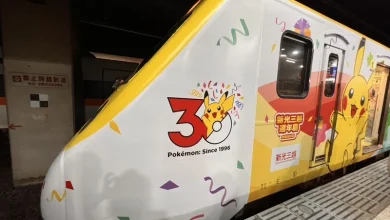 Photo of 以宝可梦30周年为主题 台铁列车邀旅客体验
