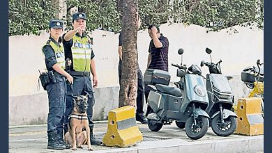 Photo of 深圳日籍男童遇害2周年 日本人学校外20警巡逻